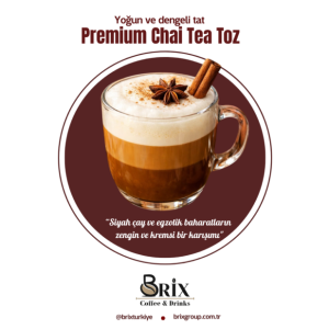BRİX PREMİUM CHAİ TEA TOZU 1 KG